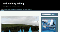 Desktop Screenshot of midlandbaysailing.org